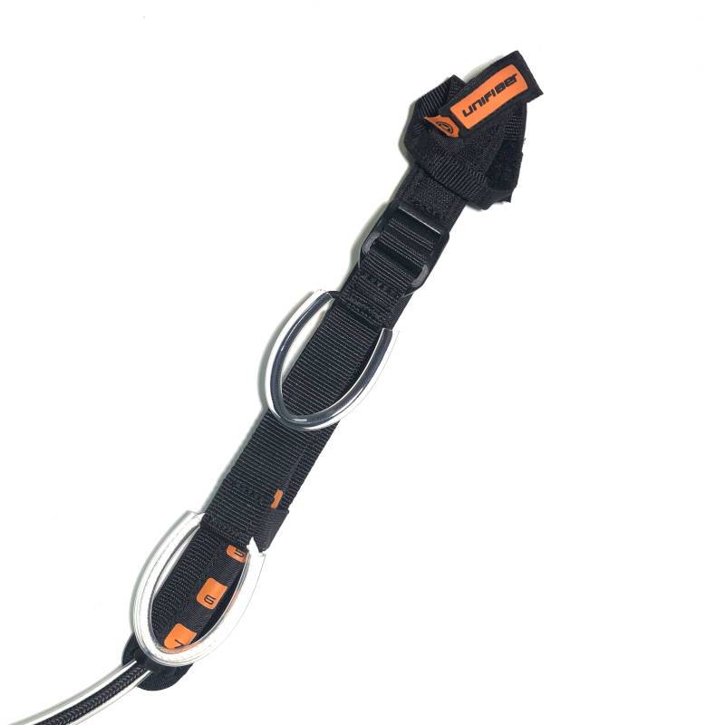 Ascan Harnessline Vario Trapeztampen – Verstellbar 22–28 Inch, 8 Mm, Mit Klettverschluss & Abriebfestem Schlauch (1 Paar)