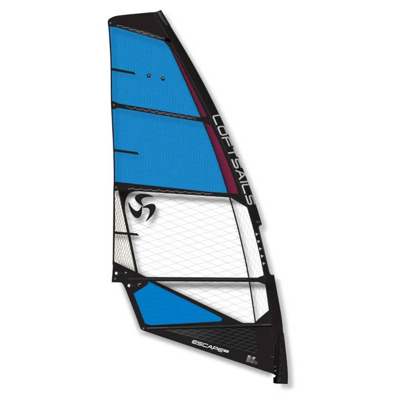 Windsurfen Loftsails Escape HD Foil Freerace + Finne