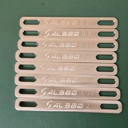 Windsurfen Edelstahl Mast Rake Shims Set