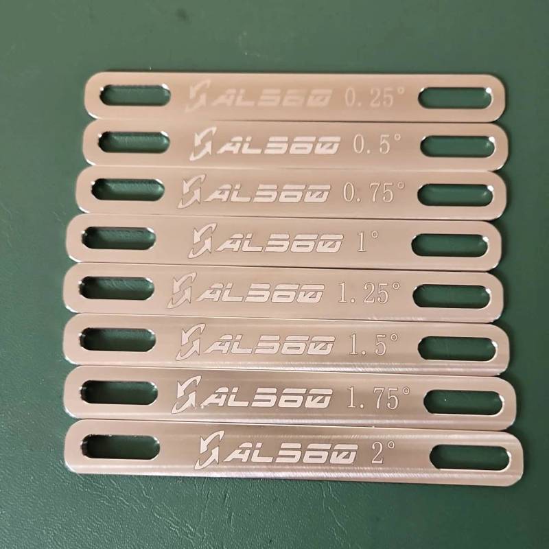 Windsurfen Edelstahl Mast Rake Shims Set