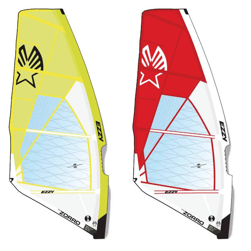 Windsurfen Ezzy Sails Zorro Wave Segel