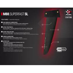 Windsurfen Select M88 Superfast Carbon Slalom Finne