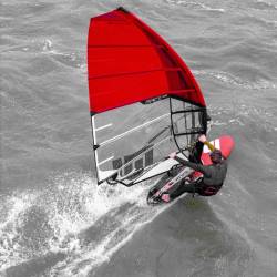Windsurfen Patrik Race MA GEN2 Finne + Foil