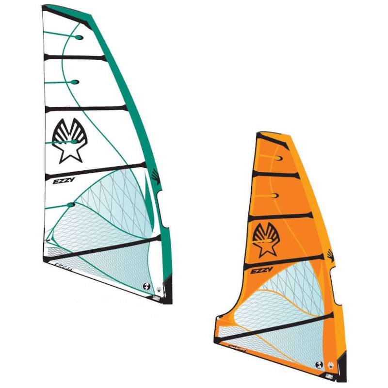 Windsurfen EZZY Cross Foil + Freeride
